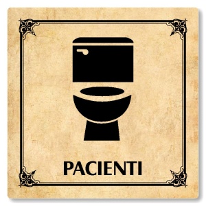 WC pacienti, 118x118mm, pergamen, Nebraska